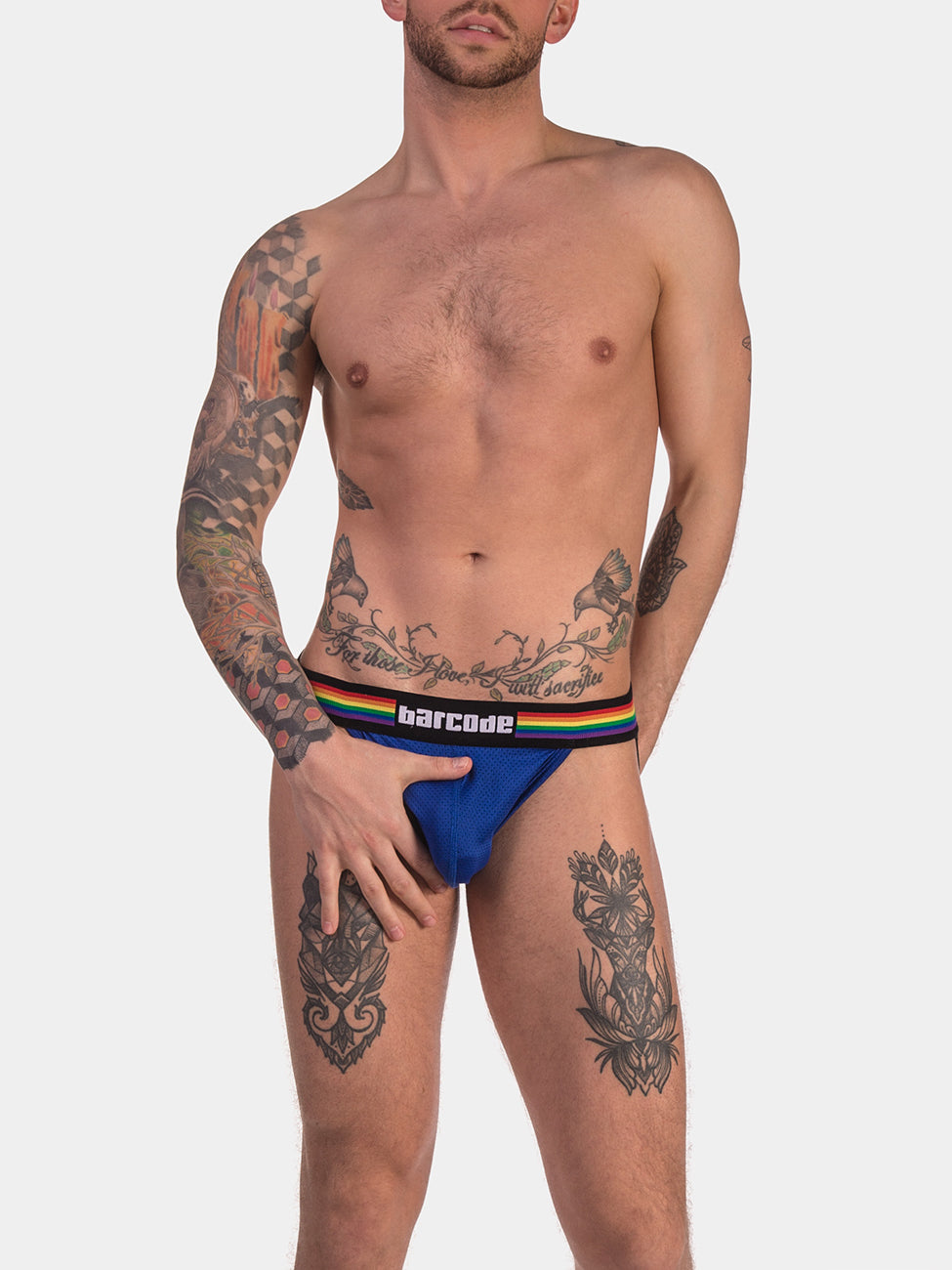 Barcode Berlin Pride Jock Royal Blue