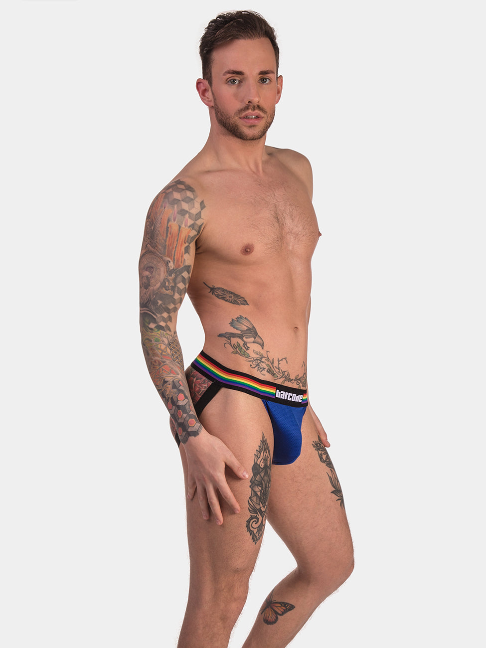 Barcode Berlin Pride Jock Royal Blue