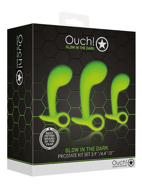 Prostate Kit Set of 3 - Glow in the Dark