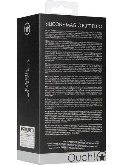 Ouch! - Magic Butt Plug - Black