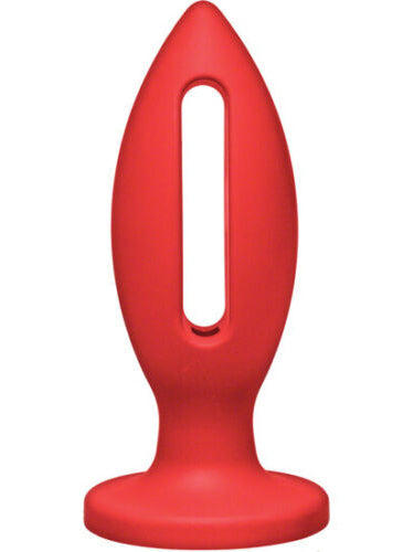 Kink Lube Luge Premium Silicone Plug 5 Red