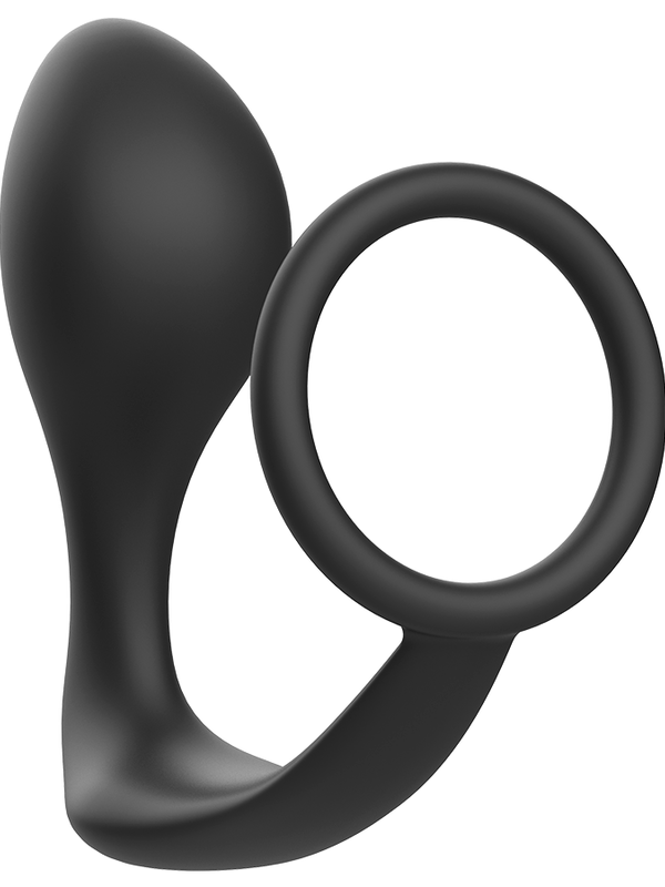 Addicted Toys - Silicone Anal Plug with Cock Ring