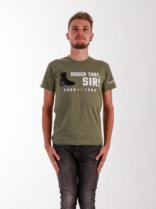 Rabo De Toro - ROGER THAT, SIR! Olive T-Shirt