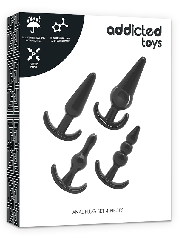 Addicted Toys Set 4 Anal Plugs