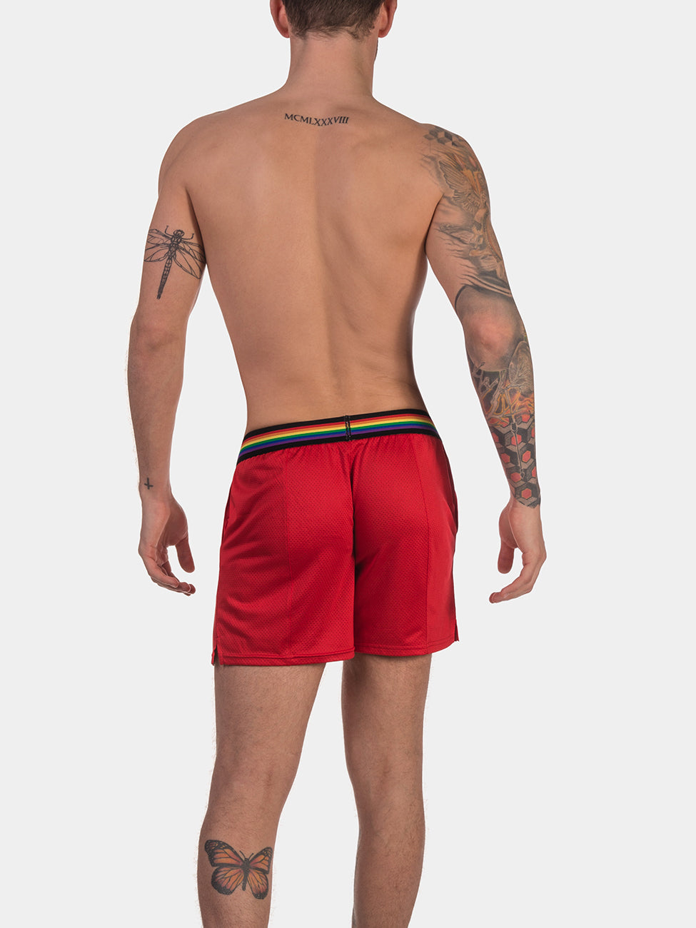 Barcode Berlin Short Pride Red