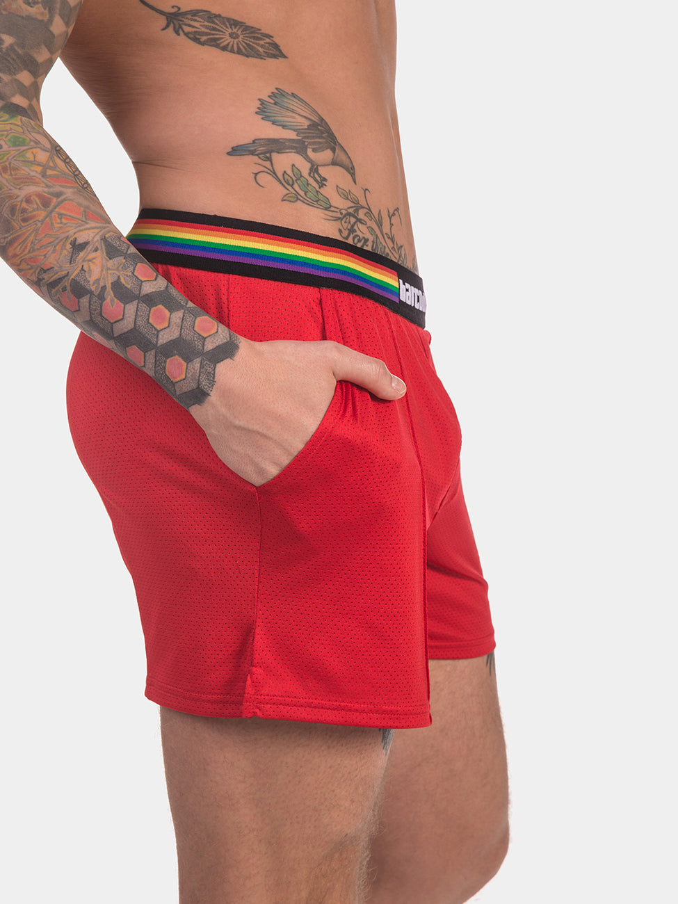 Barcode Berlin Short Pride Red