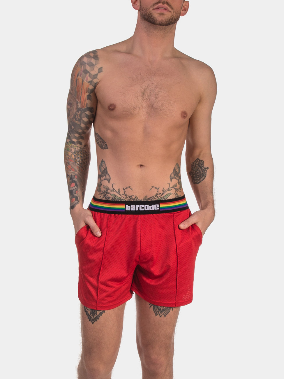 Barcode Berlin Short Pride Red