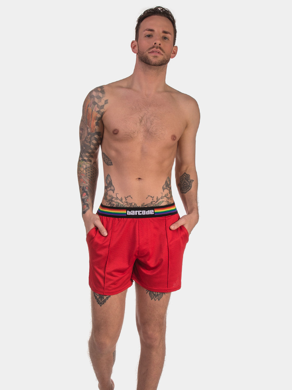 Barcode Berlin Short Pride Red