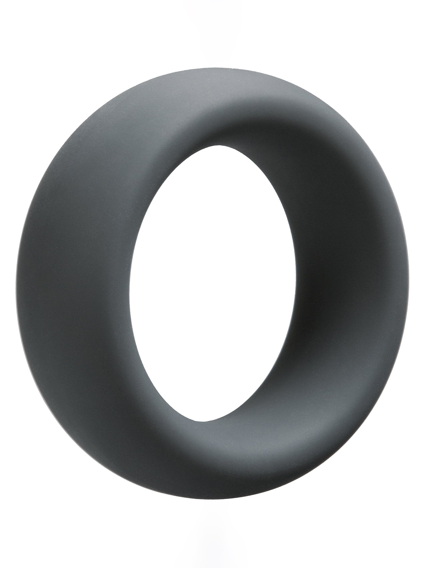 Doc Johnson - OptiMALE Anillo de Silicona para el Pene 35 mm Gris Pizarra