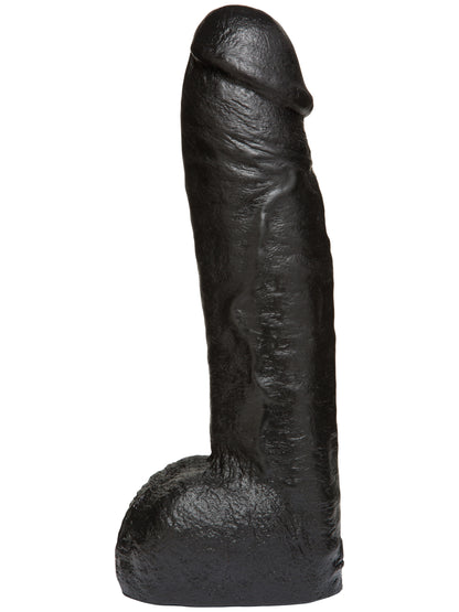 Doc Johnson - Vac-U-Lock Realistic FIRMSkyn Hung Dildo Black 12.5 in. / 31.8 cm