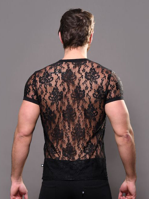Andrew Christian Unleashed Lace Tee