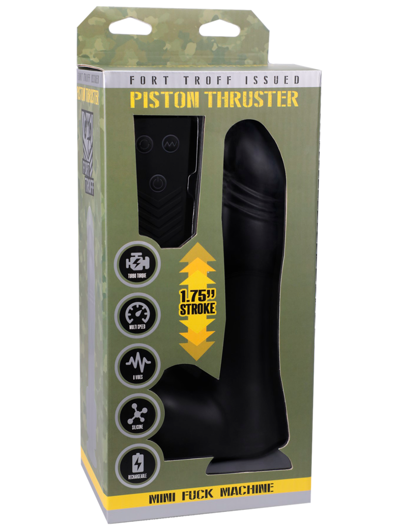 Doc Johnson - Consolador con propulsion Fort Troff Piston Thruster