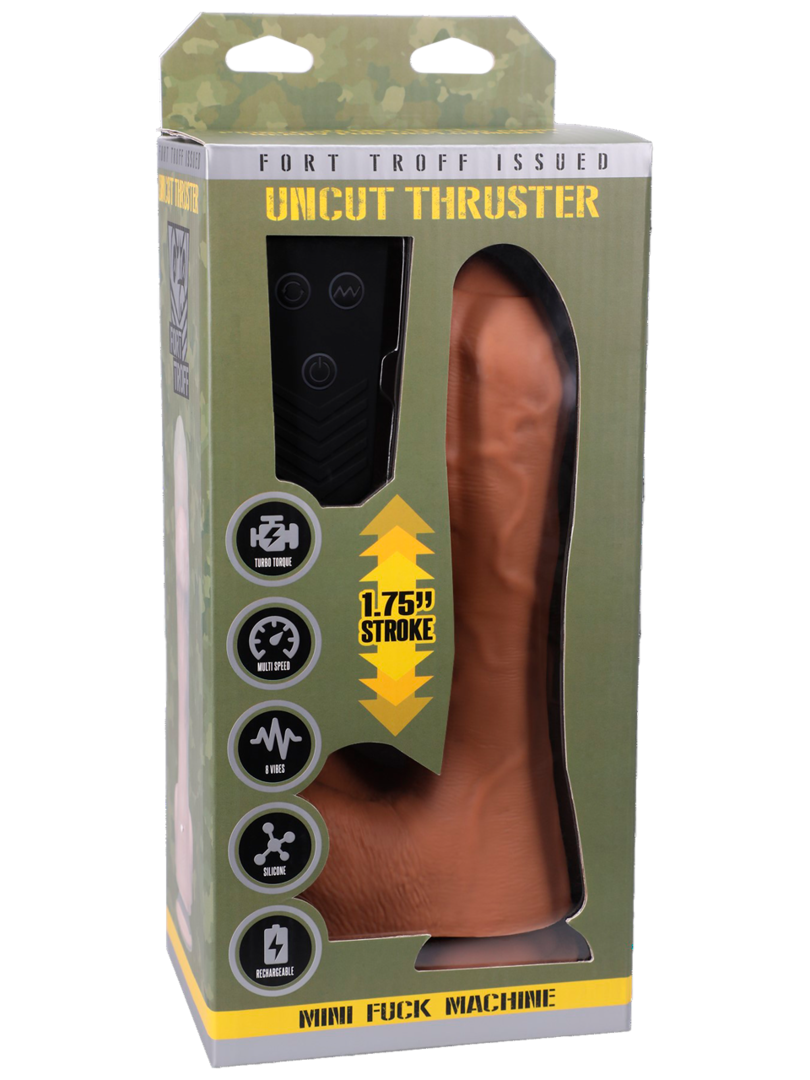 Doc Johnson - Consolador con propulsion Fort Troff Uncut Thruster