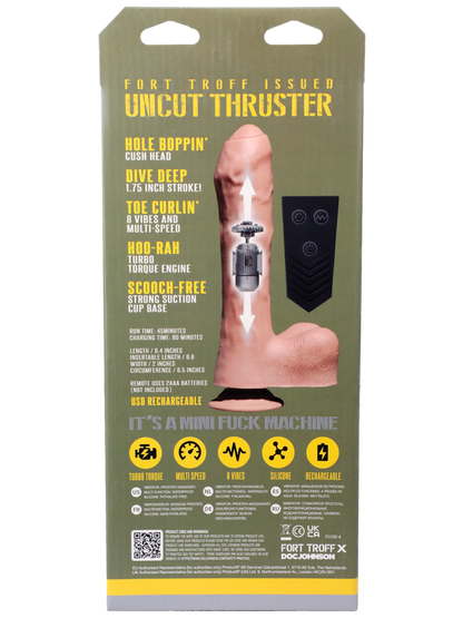 Doc Johnson - Fort Troff Uncut Thruster
