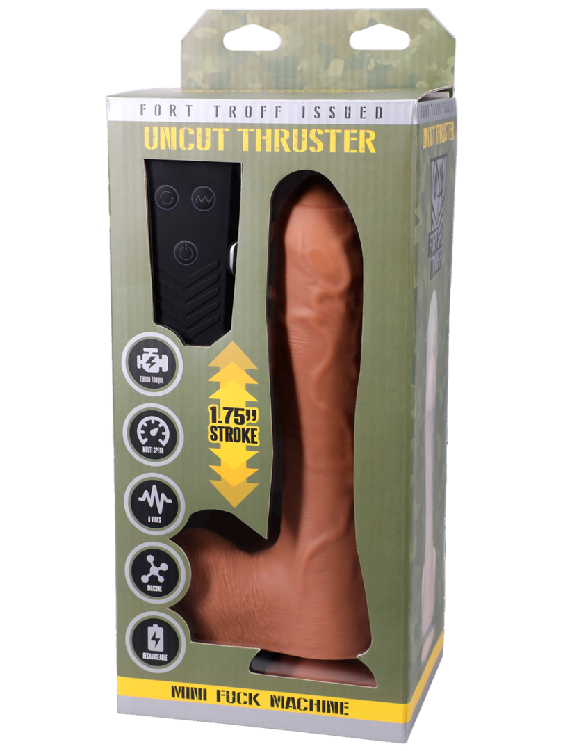 Doc Johnson - Consolador con propulsion Fort Troff Uncut Thruster