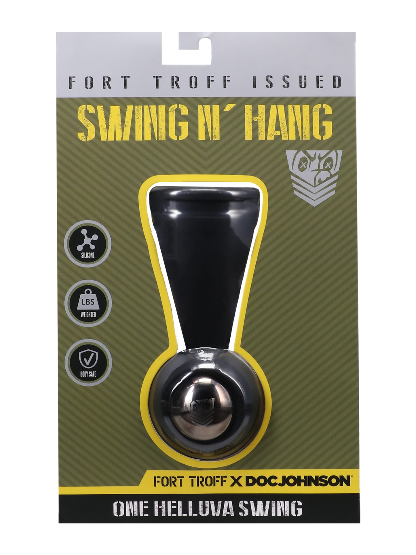 Doc Johnson - Fort Troff Swing N' Hang - Anillo Pesado para Testículos 