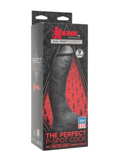 Doc Johnson - The Perfect P-Spot Cock Dual Density Realistic Curved Dildo 24,1 cm