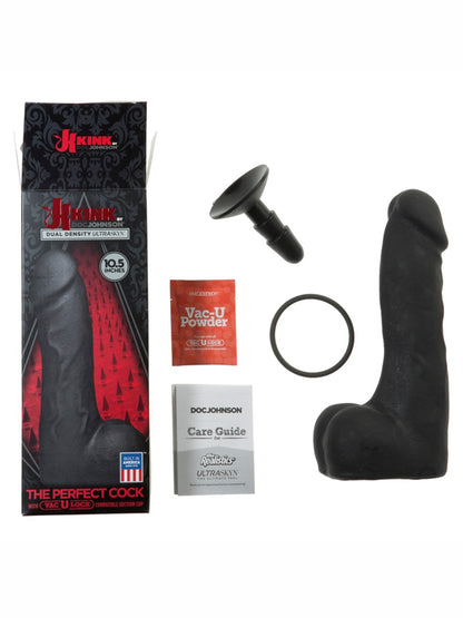 Doc Johnson - The Perfect Cock Dual Density Realistic Dildo 25,4 cm