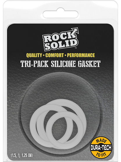 Doc Johnson - ROCK SOLID Tri-Pack Silicone Gasket