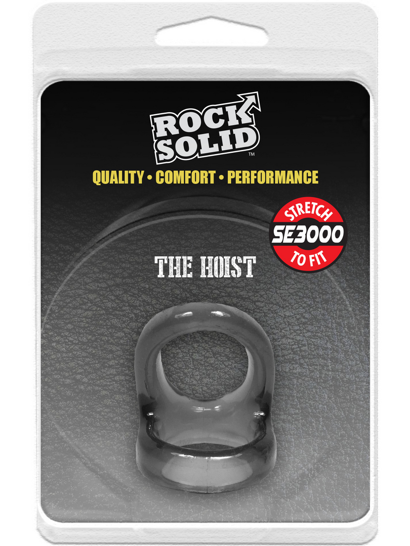 Doc Johnson - ROCK SOLID Dual Anillo para el pene The Hoist - Petrol