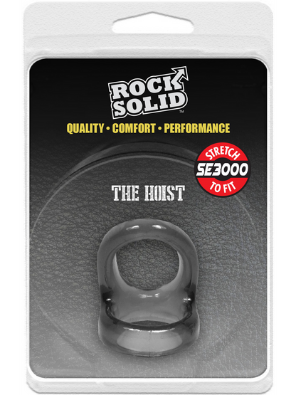 Doc Johnson - ROCK SOLID Dual Cock Ring The Hoist - Petrol
