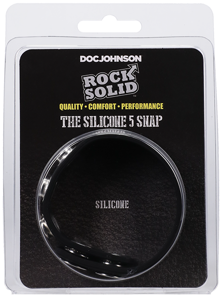 Doc Jhonson - ROCK SOLID El anillo de silicona 5 Snap