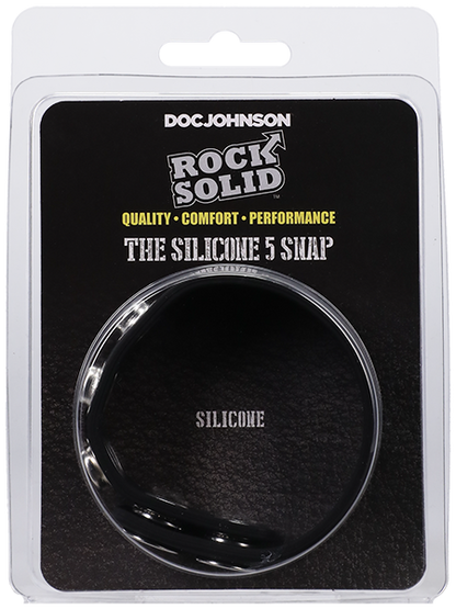 Doc Johnson - ROCK SOLID The Silicone 5 Snap