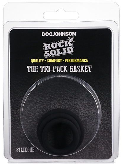 Doc Johnson - ROCK SOLID Tri-Pack Silicone Gasket