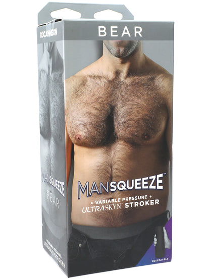 Doc Johnson - Man Squeeze - Bear - ULTRASKYN Masturbator - Ass
