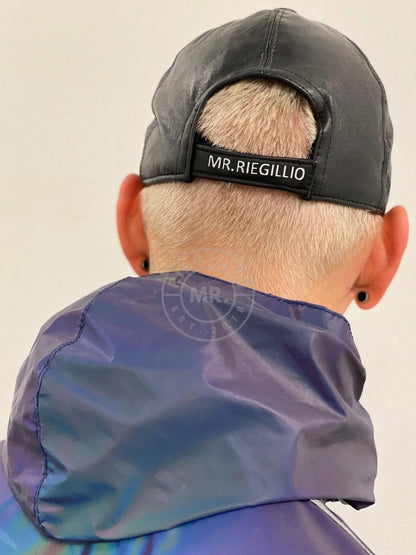 MR. Riegillio - Leather Cap Black