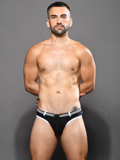 Andrew Christian Belt Bikini Swimwear Black