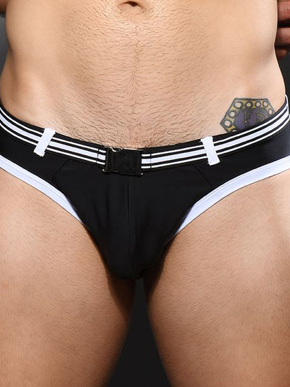 Andrew Christian Belt Bikini Swimwear Black