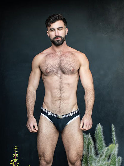 Andrew Christian Belt Bikini Swimwear Black