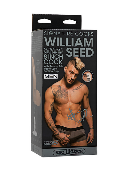 Doc Johnson - Signature Cocks Dual Density Realistic Dildo Flesh William Seed 21 cm