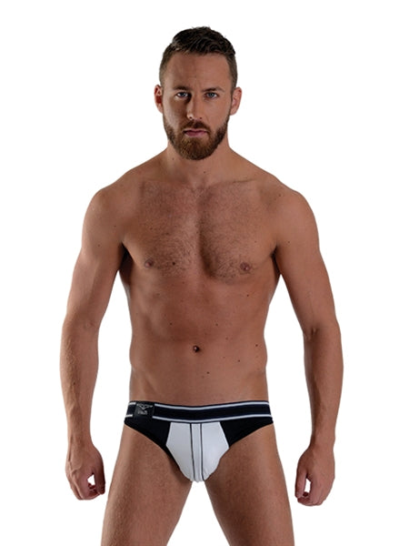 Mister B - URBAN Manhattan Jockstrap White and Black