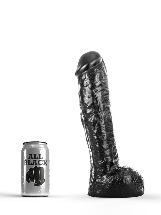 All Black - Realistic Dildo Bratwurst 30 cm