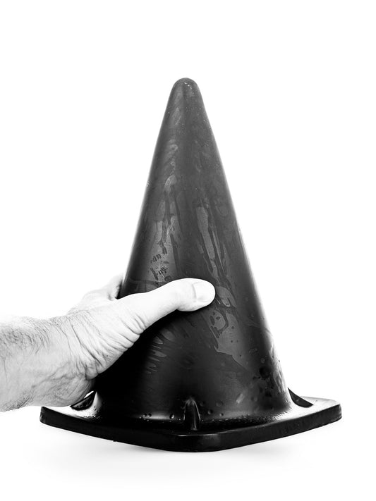 All Black - Big Cone Anal Plug 31 cm