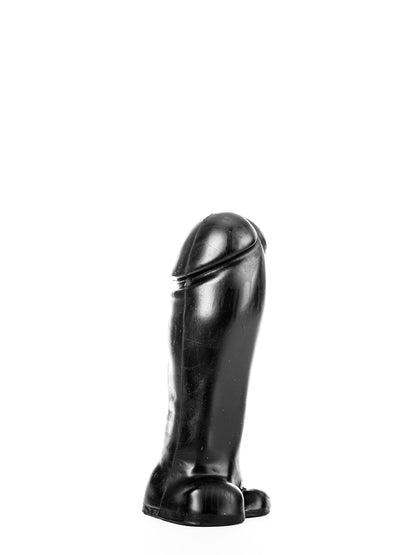 All Black - Realistic Thick Dildo Bed Snake 23,5 cm