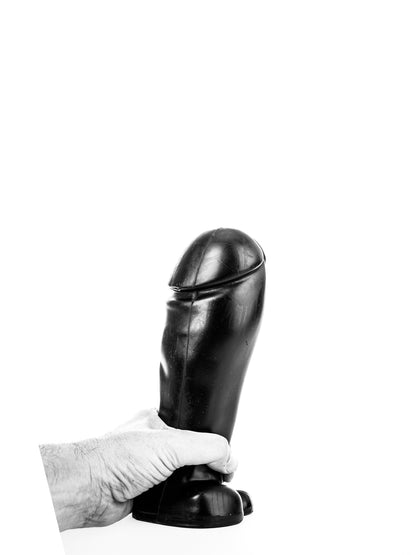 All Black - Realistic Thick Dildo Bed Snake 23,5 cm