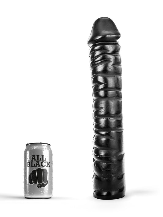 All Black - Dildo Realistico Grande Raps 38 cm
