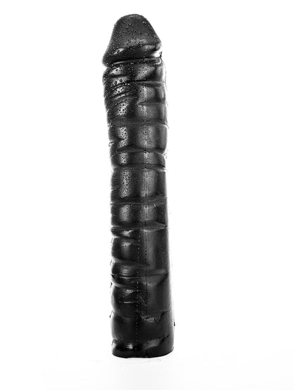 All Black - Realistic Big Dildo Raps 38 cm