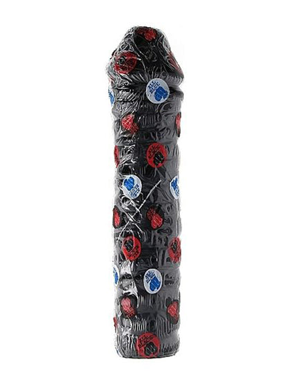 All Black - Realistic Big Dildo Raps 38 cm