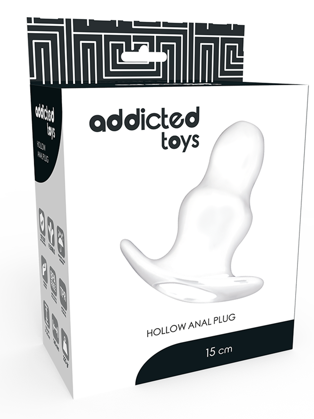 ADDICTED TOYS – Dilatateur Anal 15 cm Transparent