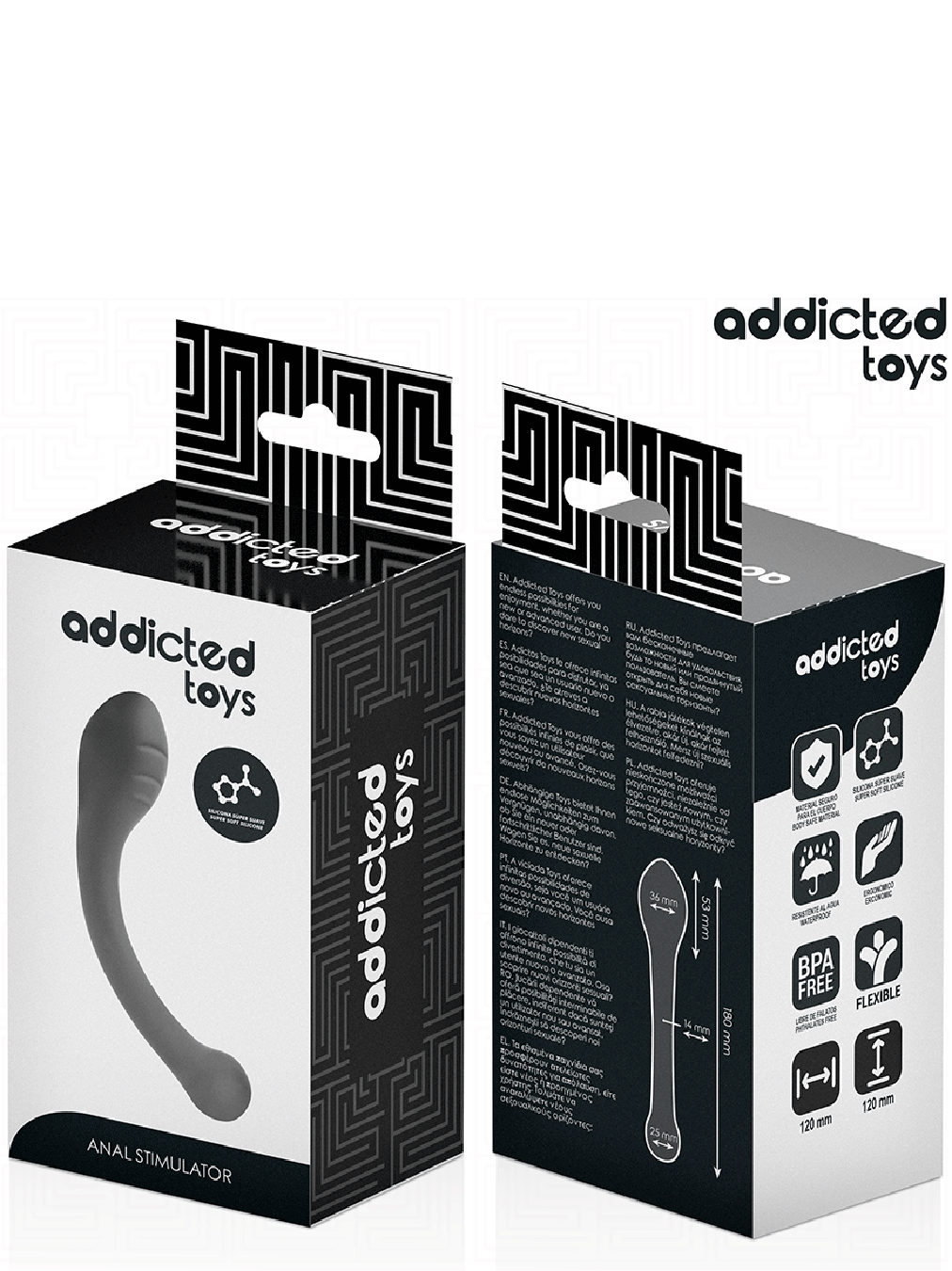 ADDICTED TOYS – Anal Stimulator Silicone 18cm