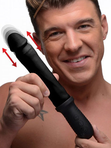 Master Series - Auto Pounder Dildo with Handle