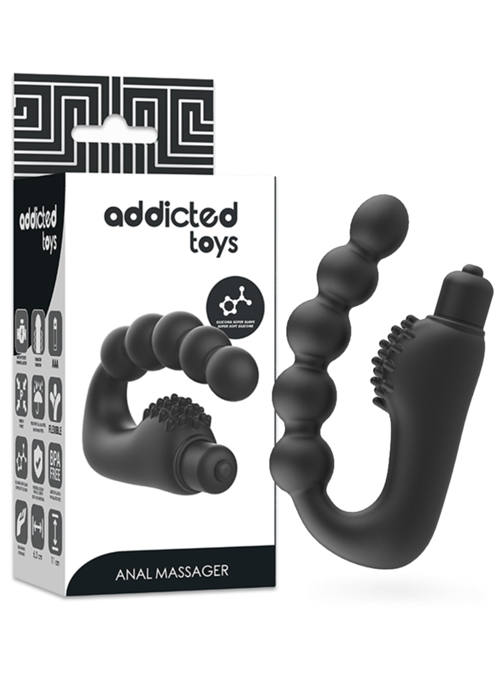 Addicted Toys - Vibrating Prostate Anal Massager