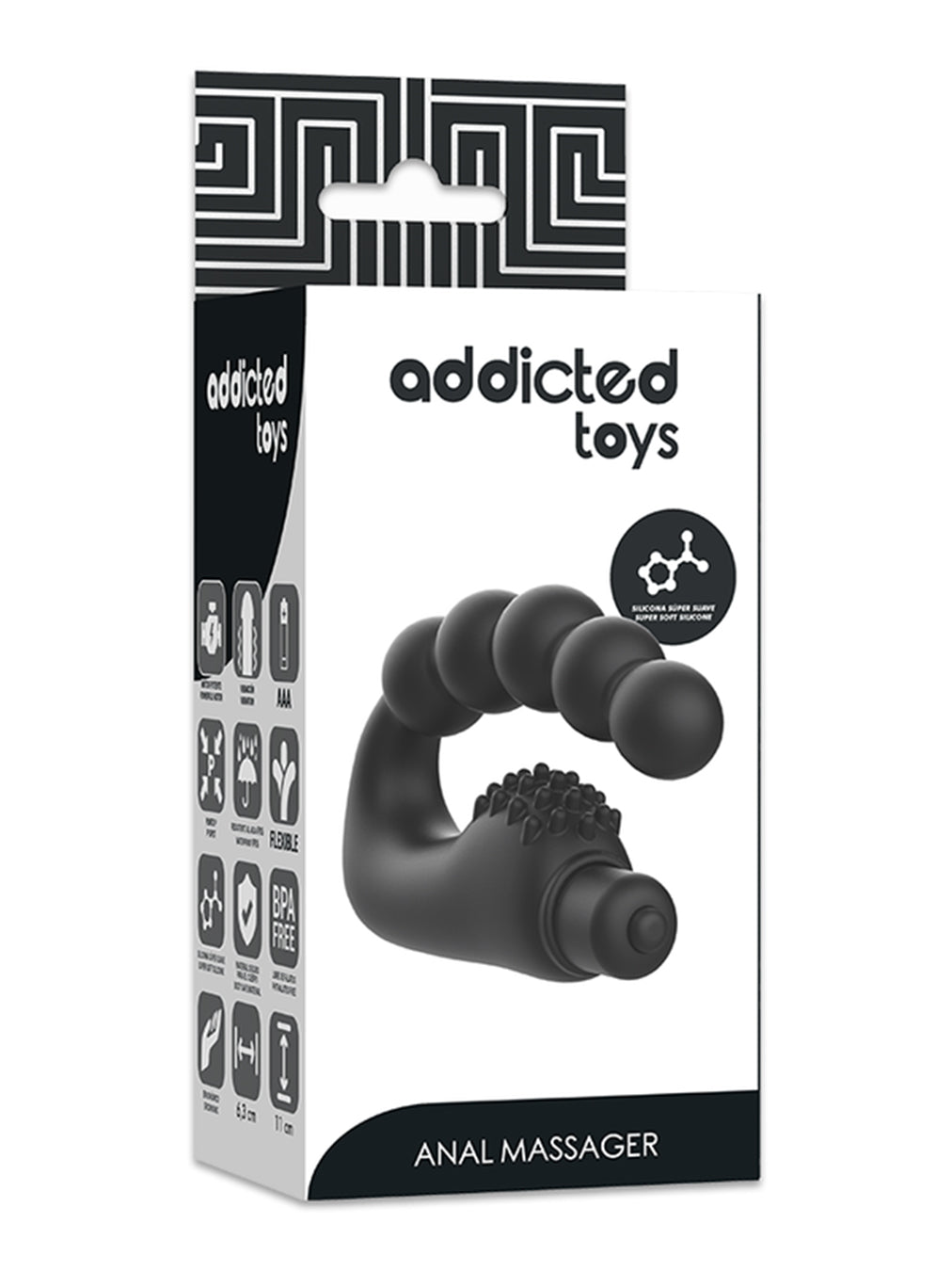 Addicted Toys - Vibrating Prostate Anal Massager