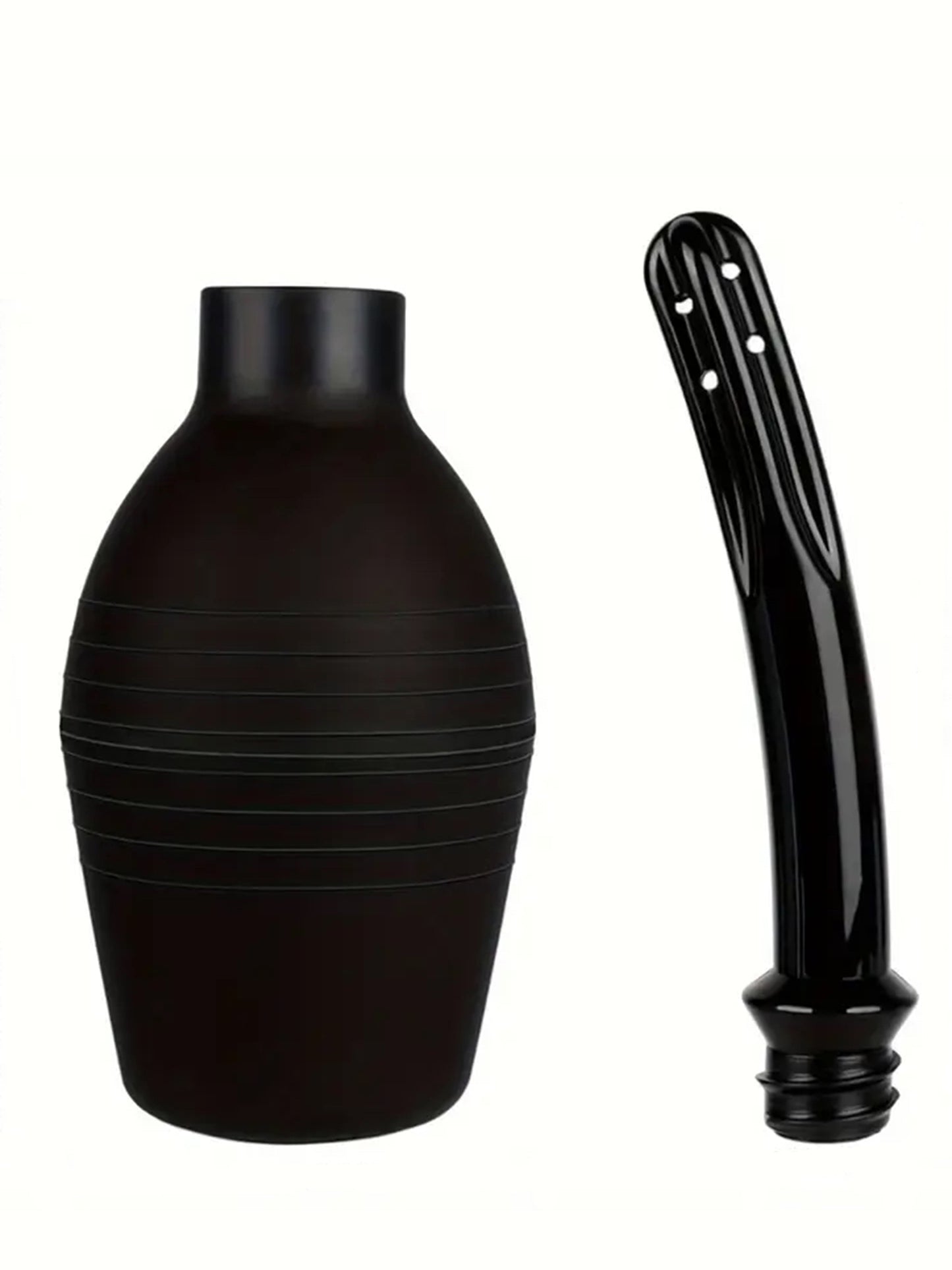 BASIX TOYS - Pear Anal Douche Black XL - 310 ml