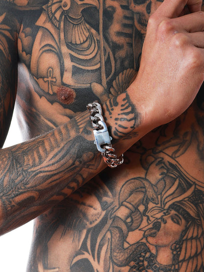 Rabo de Toro - MASTER SLAVE Fetish Chain Bracelet with Clasp