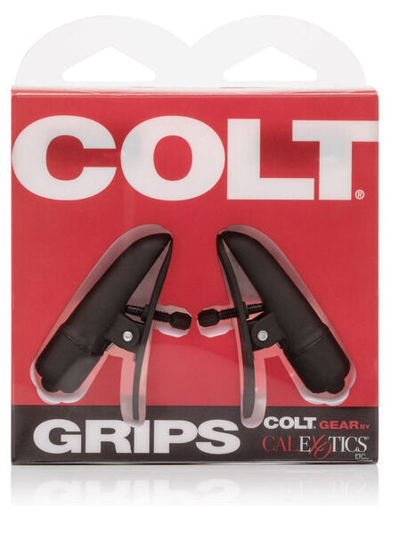 Calexotics - Colt Grips Pinzas Estimuladoras de Pezones con Vibración